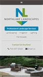 Mobile Screenshot of northlakelandscapes.com