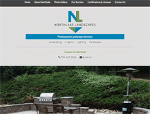 Tablet Screenshot of northlakelandscapes.com